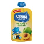 Пюре, Nestle (Нестле) 90 г яблоко и персик с 6 мес пауч